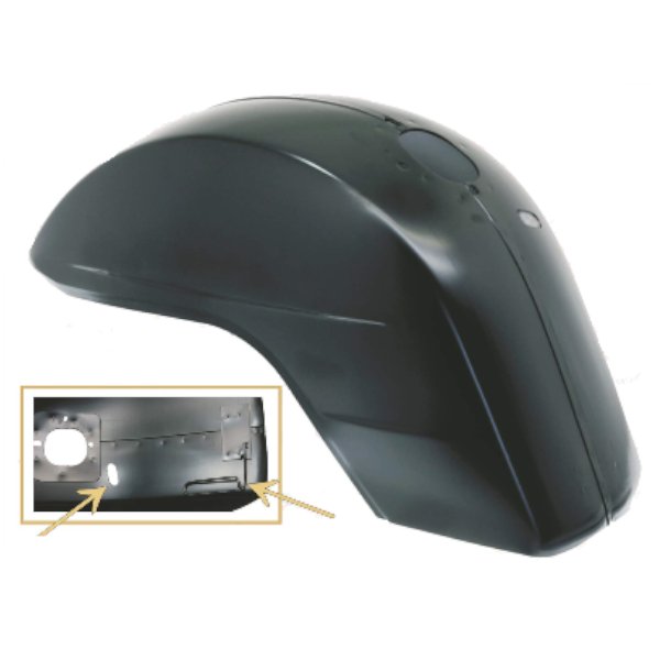 Cif Parafango Anteriore Piaggio VESPA PX 125-150-180 FRENO A DISCO 56381101