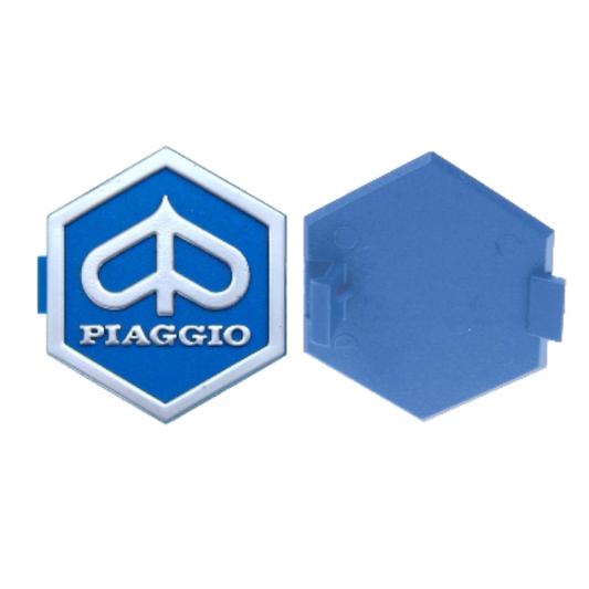 Cif Scudetto Stemma Ad Incastro Per Mascherina Piaggio VESPA PX ARCOBALENO - 125 T5    5785