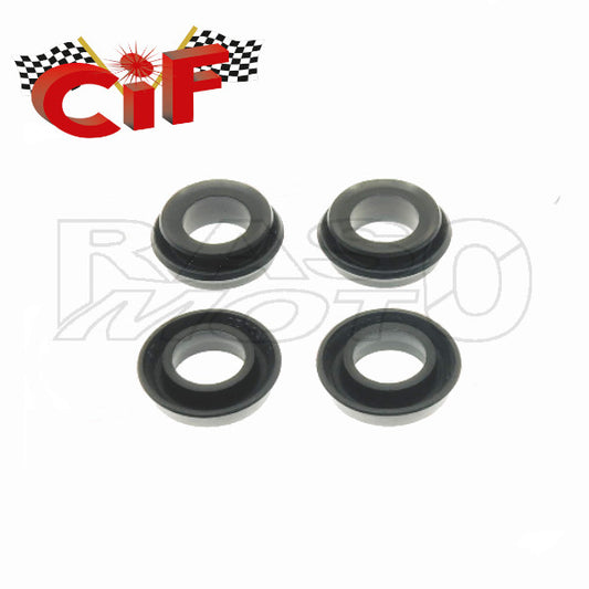 Cif Serie Gommini Pompa Freno Doppia Mandata 4pz Piaggio APE TM P 703 - MAX DIESEL - POKER