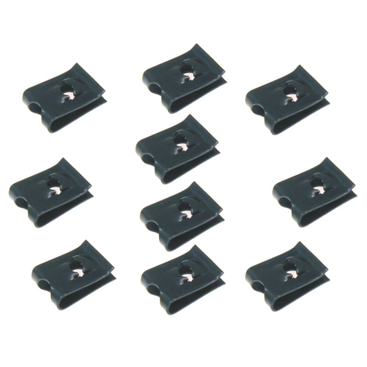 Cif Set 10 Burnished Plates For Self-Tapping Screw 4.2mm Piaggio Scooter BEVERLY - CARNABY - FLY - LIBERTY - MP3 - NRG - VESPA GRANTURISMO - GTS - VESPA LX - S - X7 - X8 - X9 - ZIP - APE TM