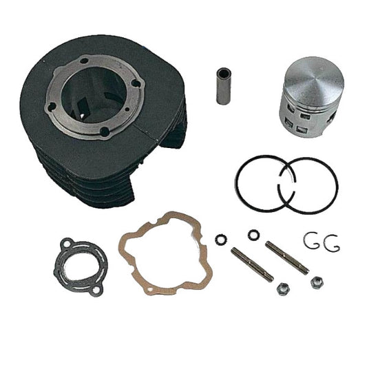 DR Gruppo Termico 224cc ø69 Spinotto 18 Cilindro Motore Piaggio APE P501 - P601 - V - CAR P2  KT00019