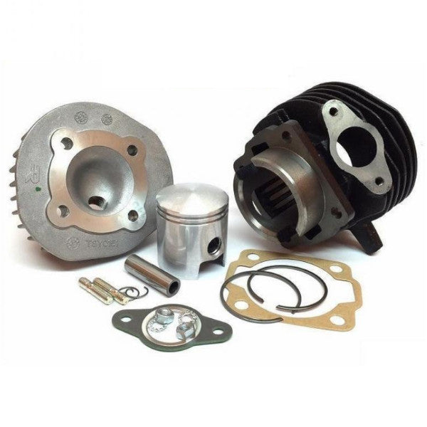 DR Gruppo Termico 74,6cc ø47 Cilindro 6 Travasi Motore Piaggio VESPA SPECIAL - PK - PK XL - HP - N - APE - RST - MIX - P - FL2 - FL3  KT00013