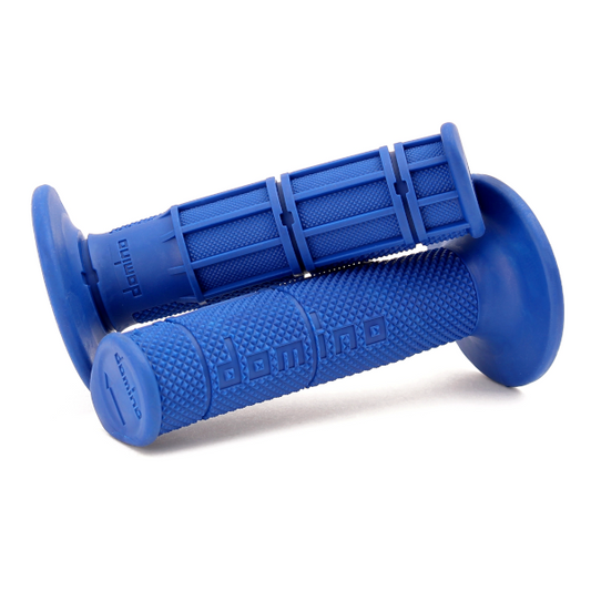 Domino Coppia Manopole Cross / Enduro   22/26 mm Blu OFF-ROAD 1150.82.48.06