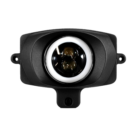 EVOK Fanale Anteriore 2 Lenti IRON LED V-FACE Per Moto - Cross 246472221