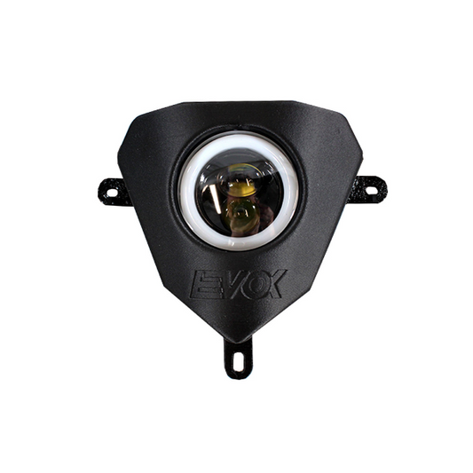 EVOK Fanale Anteriore 2 Lenti Tondo IRON LED Moto BETA RR Plug&Play  246472220