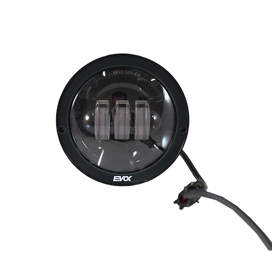 EVOK Fanale Completo Anteriore IRON LED Fondo Nero Piaggio SI FL2  Plug&Play 246472211
