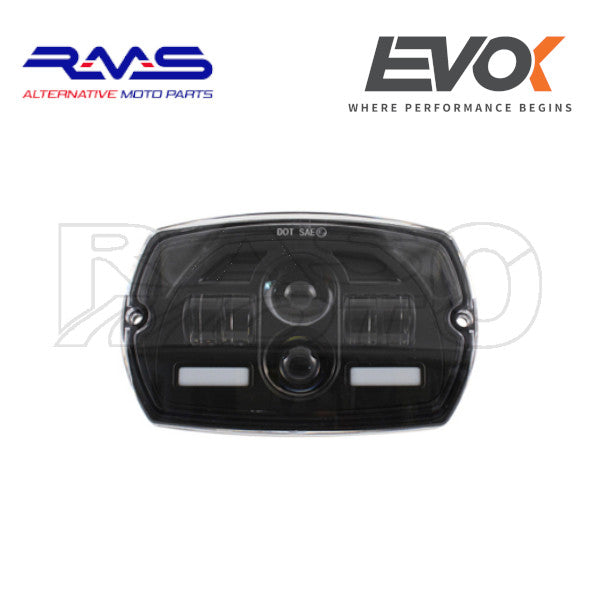 Evok Fanale Completo Anteriore IRON LED Con Convertitore Di Tensione Piaggio VESPA 50 SPECIAL 246410099