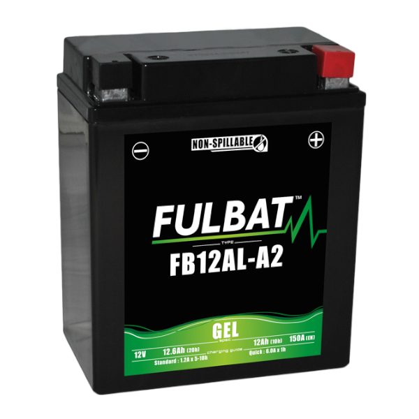 FULBAT Batteria Al Gel FB12AL-A2 / YB12AL-A2 12V-12,6Ah Scooter E Moto BMW - YAMAHA - APRILIA - HONDA - KAWASAKI - PEUGEOT - MALAGUTI