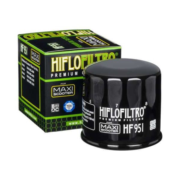 Hiflo Filtro Olio HF951 Scooter Honda SH - FORZA - SILVER WING - X-ADV - Yamaha T-MAX