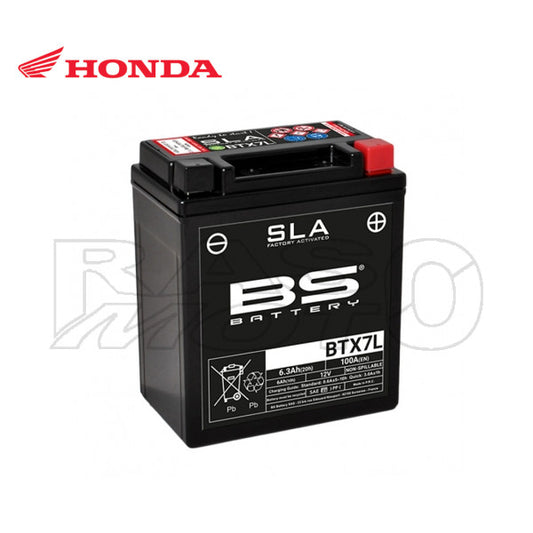 Honda BS Batteria BTX7L SLA Factory Activated 12V 6Ah VISION - SH Ricambio Originale 31500-KZZ-505HE