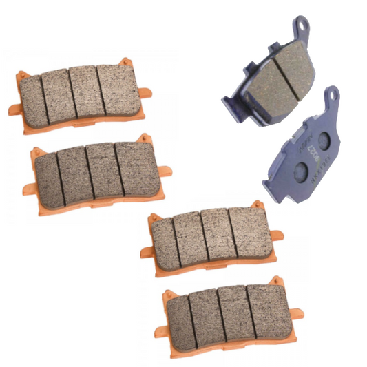 Honda Kit Pastiglie Anteriori + Posteriori X-ADV 750 2017-2024 Ricambio Originale 06455MKHD01+06435MGSD32