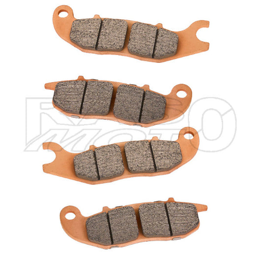 Honda Set Coppia Pastiglie Freno Anteriori Moto TRANSALP 750 2023-2024 Ricambio Originale