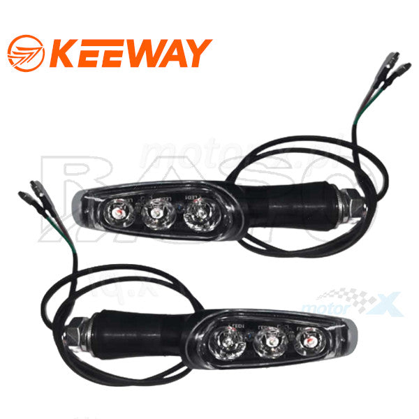 Keeway Frecce DX e SX Indicatori Di Direzione Posteriore Destra e Sinistra RKF 125  81700L430000 81500L430000