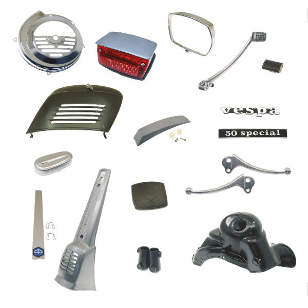 Kit Restauro 17pz Piaggio VESPA 50 SPECIAL High Quality