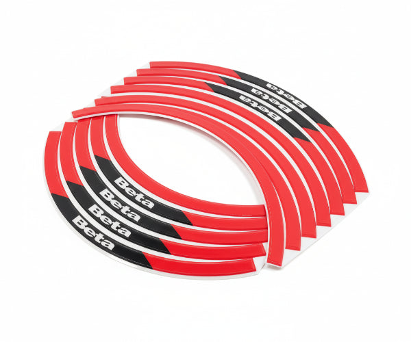 Kit Adesivi Ruote Beta RR 50 Motard 2023 – Decalco Anteriore e Posteriore