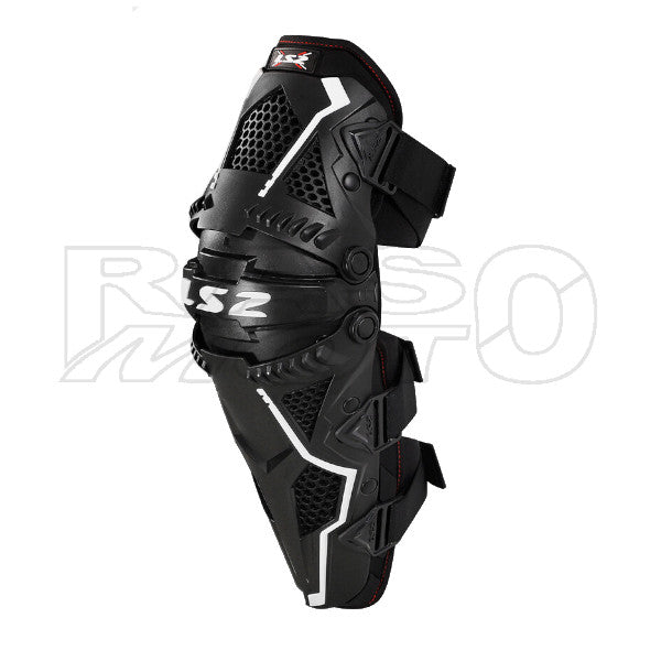 LS2 Coppia Ginocchiere Moto Fortress Protezione Ginocchio Taglia Universale