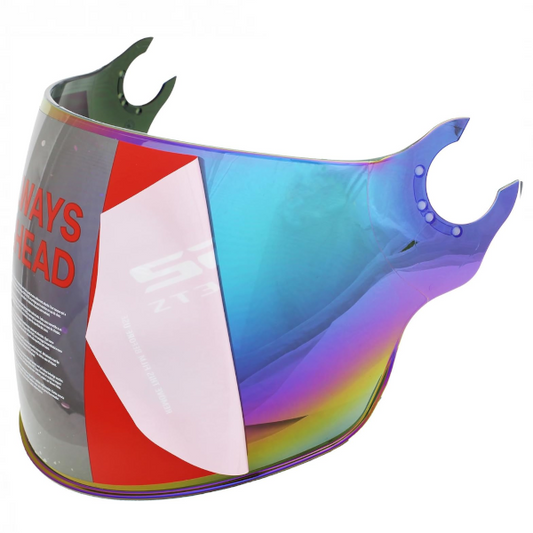 LS2 Visiera Lunga Specchiata Arcobaleno Per Casco AIRFLOW I OF562 800562VI03