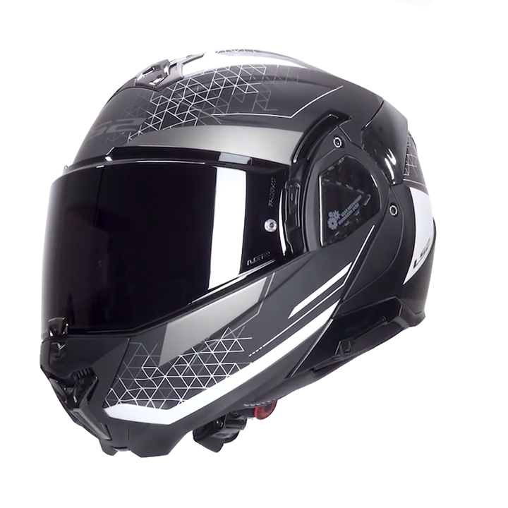 LS2 Casco Modulare ADVANT II Convertibile FF902 ECE 22.06 e P/J