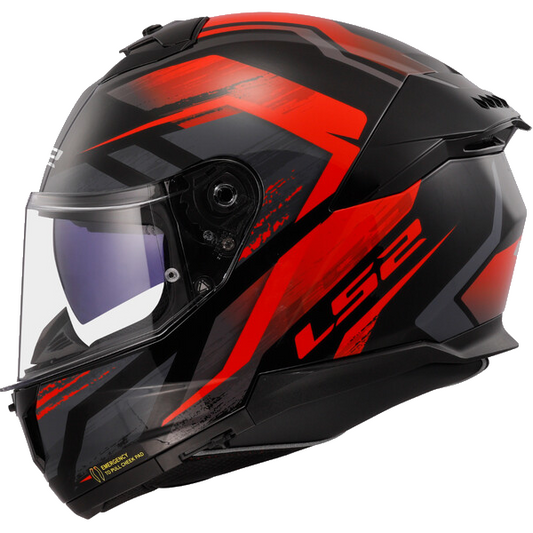 LS2 STREAM II Integral-Motorradhelm FF808