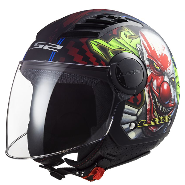 LS2 Jethelm mit Airflow-Visier I OF562