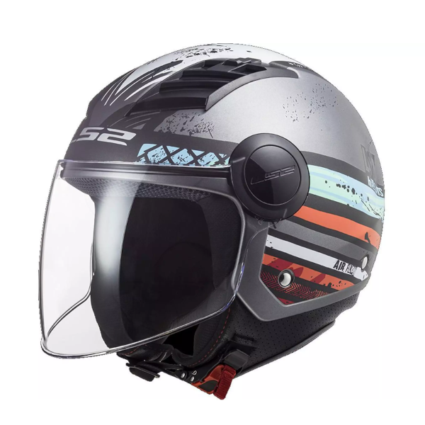 LS2 Jethelm mit Airflow-Visier I OF562
