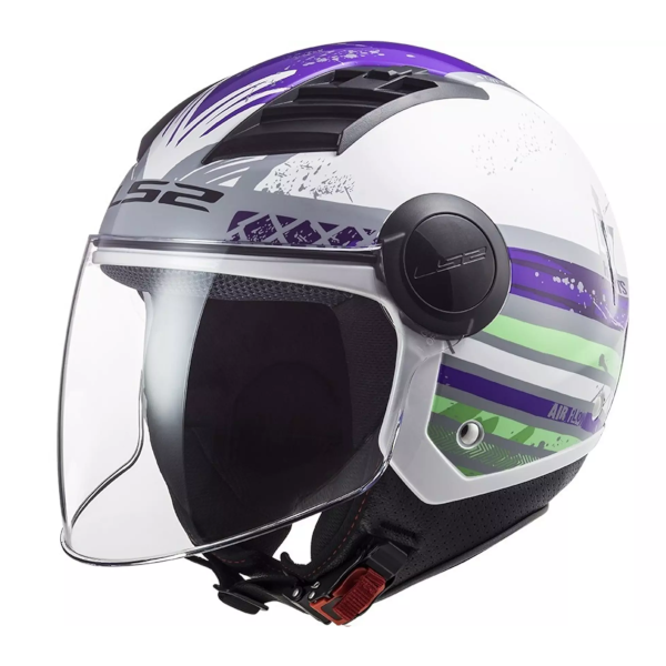 LS2 Jethelm mit Airflow-Visier I OF562