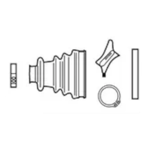 Ligier Kit Cuffia GR Lato Scatola DUE' - JS50 - M.GO- M8  1008525