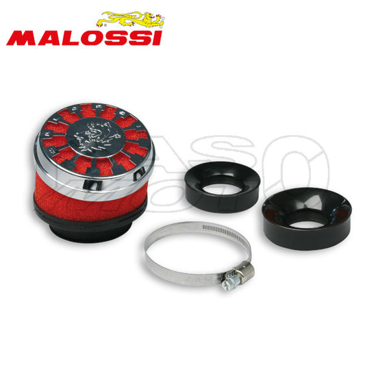 Malossi 0411505 Filtro Aria Red Filter E13 Ø60 inclinato 25°  Carburatori PHBG 15 - 21 - PHBL 20 - 26