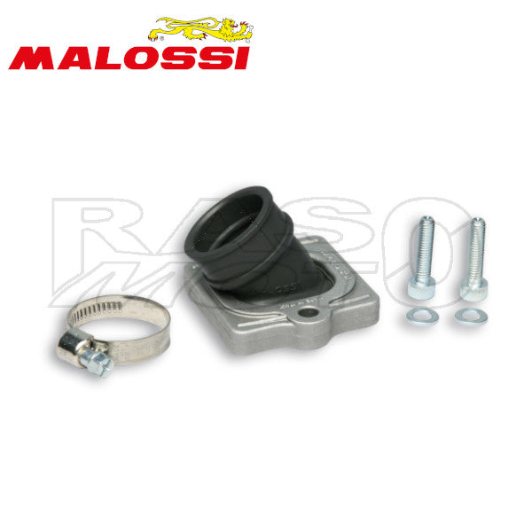 Malossi 2014519 Collettore Inclinato X360 RACING Ø 22 - 28 e Lunghezza 29 in FKM Scooter Piaggio NRG - LIBERTY - TYPHOON - ZIP - VESPA ET2 - Gilera RUNNER  - STALKER - Aprilia SR - SCARABEO - Derbi GP1