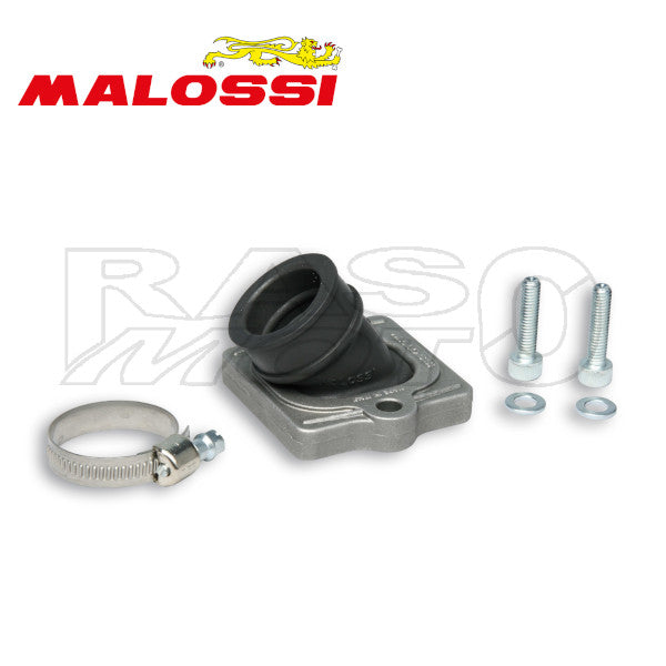 Malossi 2014520 Collettore Inclinato X360 Ø 22 - 24,5 e Lunghezza 29 in FKM Scooter Piaggio NRG - LIBERTY - TYPHOON - ZIP - VESPA ET2 - Gilera RUNNER - STALKER - Aprilia SR - SCARABEO - Derbi GP1