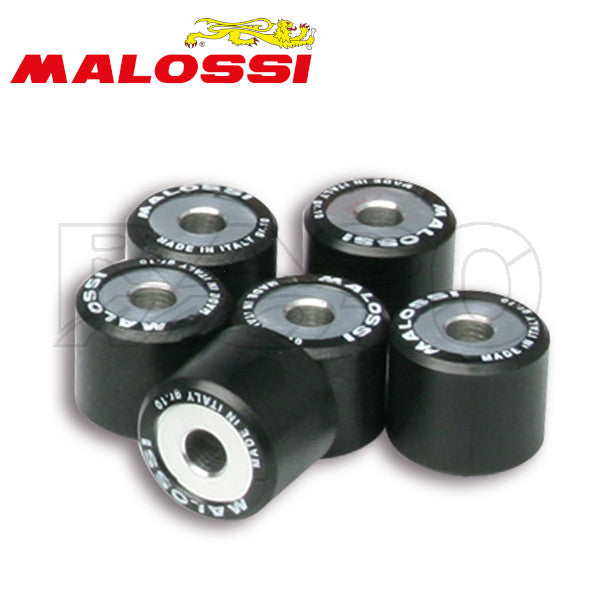 Malossi 6611095.G0 Kit 6 Rulli HTRoll Ø 20x17 gr. 9,5 Scooter Aprilia LEONARDO - Italjet DRAGSTER - Peugeot GEOPOLIS - SATELIS