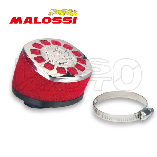 Malossi Filtro Aria Red Filter Funghetto E14 Con Ø 32 Inclinato 30° Per Carburatori PHBG 19 - PHBD 14 Scooter