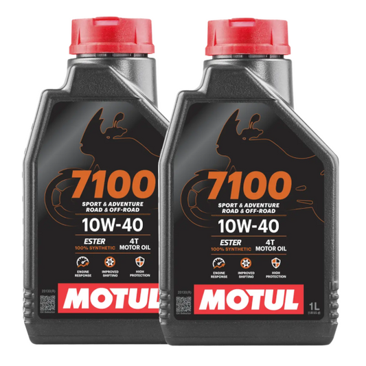 Motul Olio Motore 7100 10W-40 Moto Scooter 4T Estere 100% Sintetico 2LT