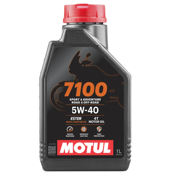 Motul Olio Motore 7100 5W40 100% Sintetico 4T Scooter e Moto 1lt