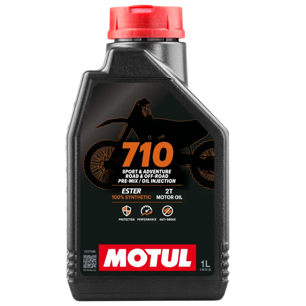 Motul Olio Motore Miscela 710 2T 100% Sintetico Scooter Moto Vespa 1lt