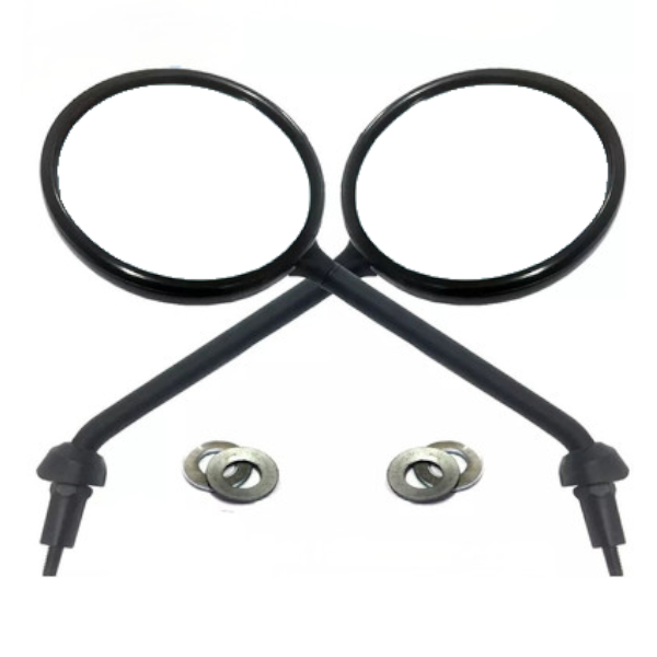 Piaggio Coppia Specchi Retrovisore Destro e Sinistro DX - SX Scooter LIBERTY 50 - 125 - Ricambio originale CM020420+CM020421