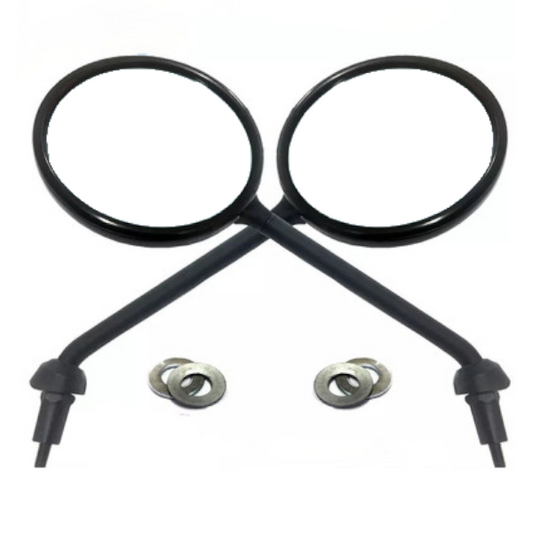 Piaggio Coppia Specchi Retrovisore Destro e Sinistro DX - SX Scooter LIBERTY 50 - 125 - Ricambio originale CM020420+CM020421