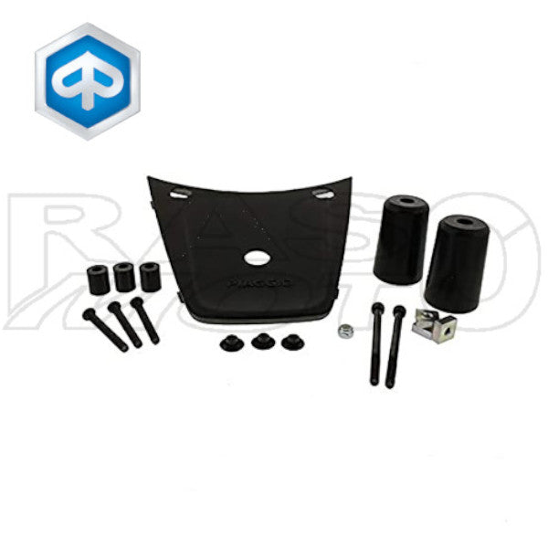 Piaggio Kit Bauletto 37Lt Bianco Perla Con Schienale + Kit Supporto MEDLEY 125-150 Ricambio Originale CM277535+1B003247