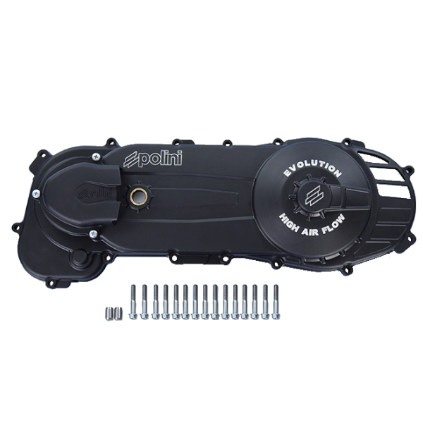 Polini Coperchio Trasmissione Carter Lungo Ruota 12-13 Scooter 50 Piaggio NRG - FLY - Gilera RUNNER - STALKER - TYPHOON - Derbi GP1 - ATLANTIS - Aprilia MOJITO - SR  170.0312