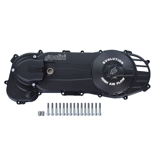 Polini 170.0312 Transmission Cover Long Crankcase Wheel 12-13 Scooter 50 Piaggio NRG - FLY - Gilera RUNNER - STALKER - TYPHOON - Derbi GP1 - ATLANTIS - Aprilia MOJITO - SR