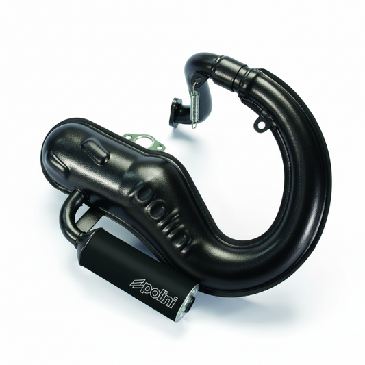 Polini Marmitta Scarico Con Silenziatore In Alluminio Piaggio VESPA 50 SPECIAL  200.2030/S