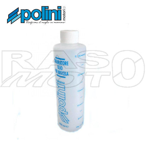 Polini Misuratore Misurino Con Tappo Olio Miscela 250 ml