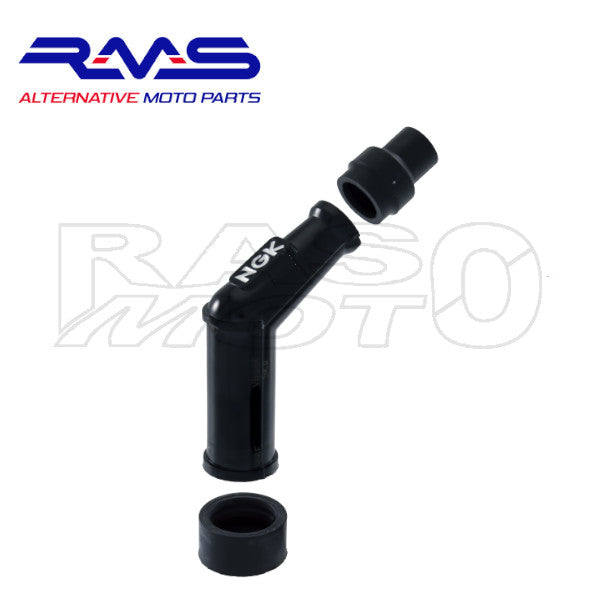 RMS Zündkerzenstecker NGK VB05F STOCK 8032 Schwarz Roller Motorrad