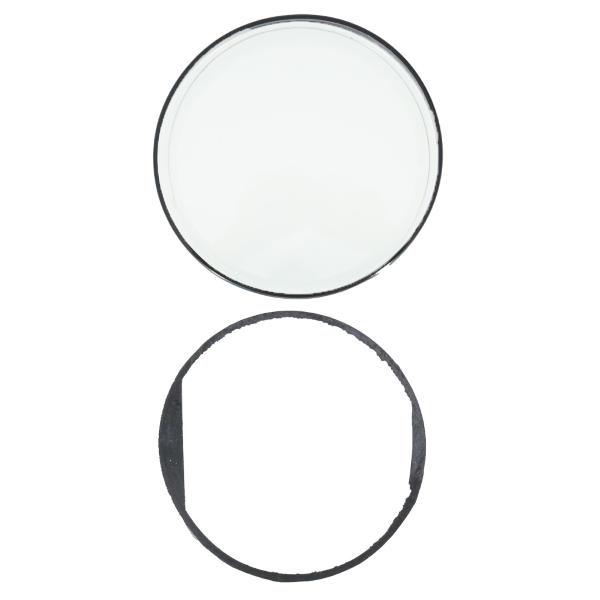 RMS Kit Ghiera E Vetro Contachilometri Nero Piaggio VESPA PX - PXE - ARCOBALENO - LUSSO - FD - 30 ANNI