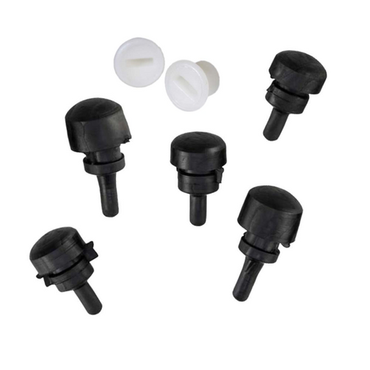 RMS Kit Gommini Sportello Motore Con Boccole Piaggio VESPA 50 SPECIAL - L - R - 90 SS - PRIMAVERA 125 - ET3  142640564