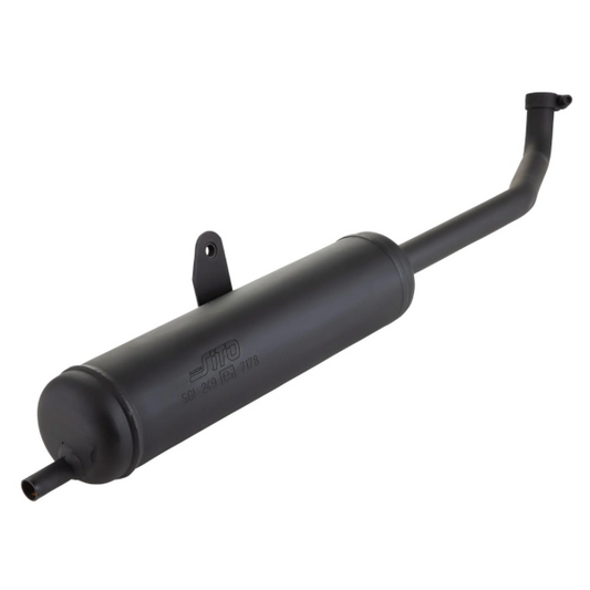 SITO Exhaust Muffler Piaggio SI - KS - FL2 - BOSS round shape Original Type