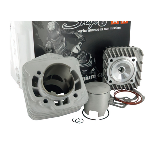 Stage6 Kit Gruppo Termico 70cc Cilindro RACING Alluminio MKII D.47,6 SP.12 AC Aria PIAGGIO