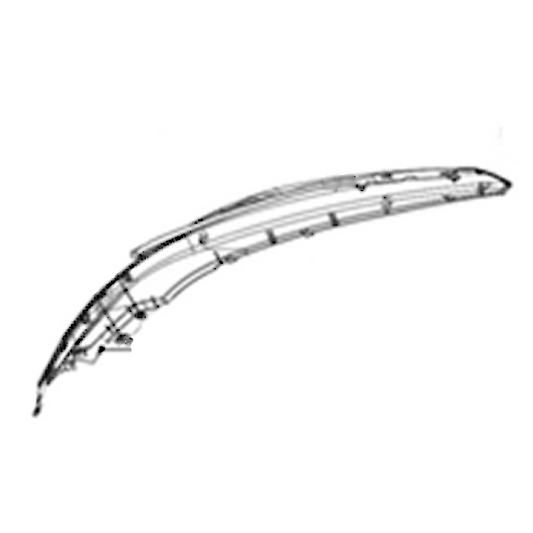 Sym Fianchetto Destro Grigio Opaco Chiaro (GY010U) SYMPHONY ST 50 - 125 - 200 Ricambio Originale