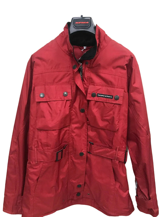 Tucano Urbano Giacca  Impermeabile Tucanji 545 Colore Rosso Taglia  L