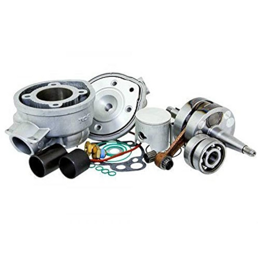 9924240 Maxi Kit Top TPR 86 Cc Ø50 Per Motori Minarelli AM6 Corsa 44 Mm Biella 85 Mm Cilindro Albero Cuscinetti Alluminio APRILIA - BETA - CMC - FANTIC - HM - MALAGUTI - RIEJU - SHERCO - VALENTI - VENT - YAMAHA